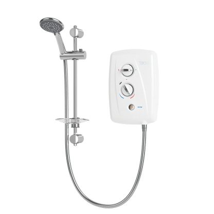 Triton T80 Easi-Fit + White Electric Shower